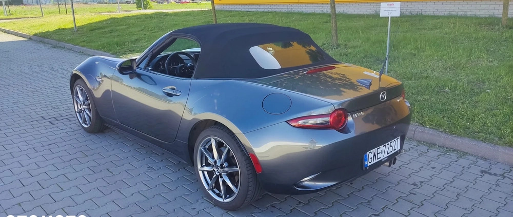 Mazda MX-5 cena 109900 przebieg: 6800, rok produkcji 2022 z Reda małe 106